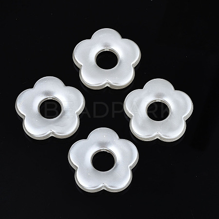 ABS Plastic Imitation Pearl Beads LS-OACR-N008-128-1