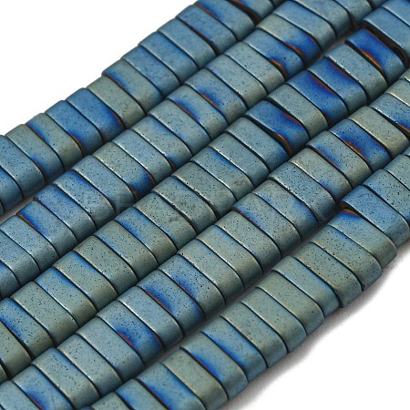 Electroplated Non-magnetic Synthetic Hematite Beads Strands G-C106-B01-03A-1