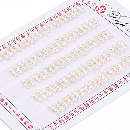 Grade 3A Natural Cultured Freshwater Pearl Beads PEAR-N018-3A-3035A-1