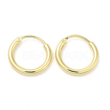 Rack Plating Brass Huggie Hoop Earrings EJEW-Q773-08G-1