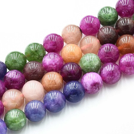 Natural Quartz Beads Strands G-N355-10mm-31-1