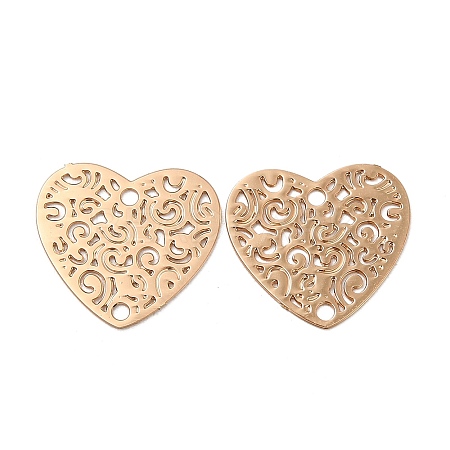 Rack Plating Brass Connector Charms KK-Q792-19LG-1