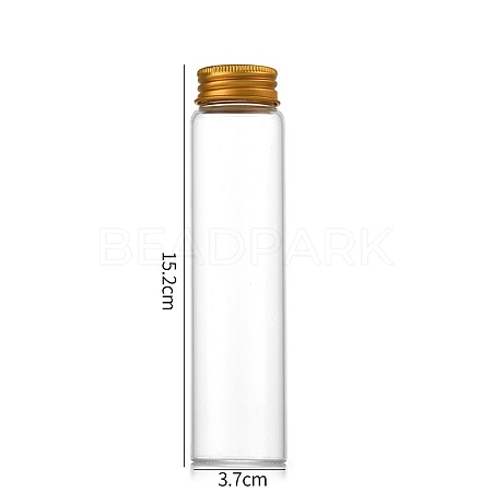 Clear Glass Bottles Bead Containers CON-WH0085-76I-02-1