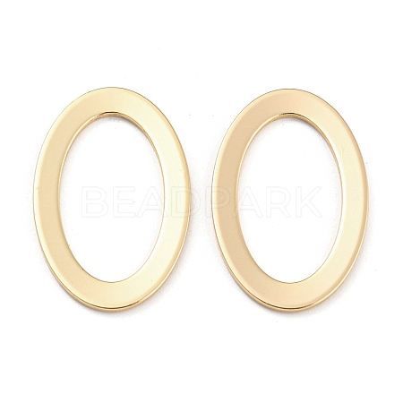 Brass Linking Rings KK-Q789-52G-1