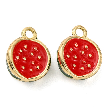 Alloy Enamel Pendants PALLOY-S032-01A-021-1