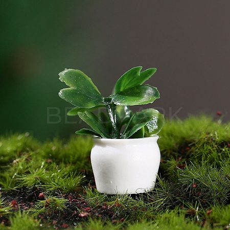 Resin Plant Potted Ornaments PW-WG50997-04-1