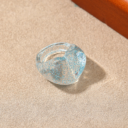 Resin Finger Rings for Women WG5142D-02-1