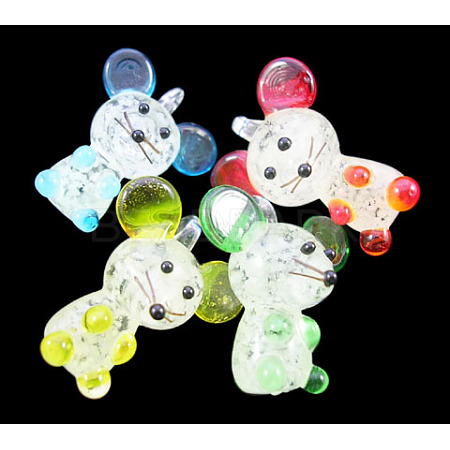 Handmade Lampwork Pendants X-DA077J-1