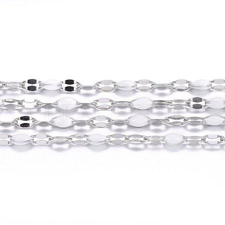 304 Stainless Steel Link Chains CHS-F002-B04-1