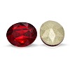 Faceted Oval Glass Pointed Back Rhinestone Cabochons RGLA-A010-8x10mm-S03-2