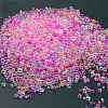 AB Color Plated 3D Nail Art Glass Mini Ball Beads MRMJ-WH0064-40A-1
