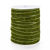1 Roll Single Face Velvet Ribbon SRIB-HY0001-08A-3