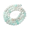 Natural Amazonite Beads Strands G-M403-A53-02-3