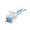 Seed Beads Beaded Charms PALLOY-MZ00316-4