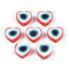 Handmade Polymer Clay Beads CLAY-T019-08F-2