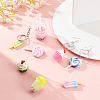 SUNNYCLUE DIY Imitation Food Key Chain Making Kit DIY-SC0018-32-5