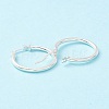 925 Sterling Silver Hoop Earrings STER-P047-13C-S-3