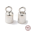925 Sterling Silver Cord Ends STER-P055-02B-S-1