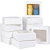 Square Foldable Creative Cardboard Box CON-WH0086-17B-01-1
