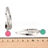 Alloy Enamel Charm & Iron Snap Hair Clips PHAR-JH00146-3