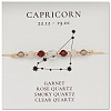 Natural stone constellation bracelet with 12 zodiac signs X-NR2952-5-1