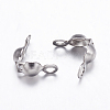 Tarnish Resistant 304 Stainless Steel Bead Tips X-STAS-K146-071-8x4mm-1