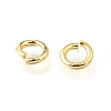 Brass Open Jump Rings X-KK-V007-004G-01-2