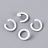 Spray Painted Iron Open Jump Rings IFIN-T017-04B-31-1