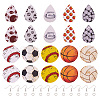 DIY Sport Style Earring Making Kit DIY-TA0006-46-1