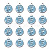Platinum Plated Alloy Enamel Charms LS-X-ENAM-S118-04F-P-2