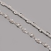 Handmad Iron Mesh Chains AJEW-WH0258-103-1