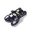 Opaque Resin Cabochons RESI-G065-01C-3