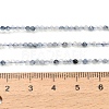 Natura Blue Rutilated Quartz Beads Strands GG-CBA3921-A05-2mm-4