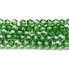 Transparent Electroplate Glass Beads Strands LS-EGLA-A039-T4mm-A03-1