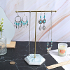 1 Set Golden Plated T Bar Iron Key Storage Jewelry Rack ODIS-SC0001-03B-3