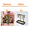 Plastic Earring Display Stands EDIS-WH0016-063A-4
