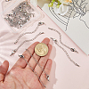 20Pcs Long-Lasting Plated Brass Chain Extender KK-BBC0023-26P-3