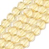 Transparent Glass Beads Strands GL-CBA7A17-03A-04-1