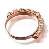 Alloy Open Back Bezel Pendants PALLOY-I223-12RG-2