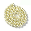 Eco-Friendly Glass Pearl Beads Strands HY-A008-8mm-RB003-2