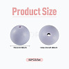 50Pcs Food Grade Eco-Friendly Silicone Beads SIL-TADJ0001-03A-4