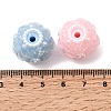Opaque Acrylic & Plastic Pearl Beads OACR-D039-04-3