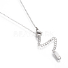 304 Stainless Steel Pendant Necklaces NJEW-O118-37B-P-4