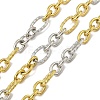 Ion Plating(IP) 304 Stainless Steel Two-Tone Link Chains CHS-M006-08PG-1
