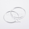304 Stainless Steel Big Hoop Earrings LS-EJEW-H327-01F-2