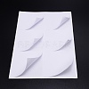100Pcs Blank Printing Paper Adhesive Stickers DIY-WH0259-47-3
