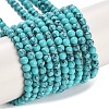 Synthetic Turquoise Beads Strands G-U004-02B-1