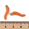 Ion Plating(IP) 304 Stainless Steel Enamel Pendants STAS-Z094-01B-3