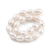 Natural Cultured Freshwater Pearl Beads Strands PEAR-P062-08H-3