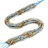 Natural Mixed Gemstone Beads Strands G-D080-A01-02-22-1